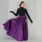 Fioletowa spódnica do Paso Doble